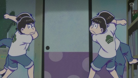 おそ松さん 4期 3話 感想 雷雨と角刈り 82