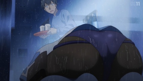 ニートくノ一となぜか同棲はじめました 3話 感想 なぜか不幸体質のくノ一が来ました 63