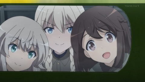 連盟空軍航空魔法音楽隊 ルミナスウィッチーズ 10話 感想 故郷の空 48