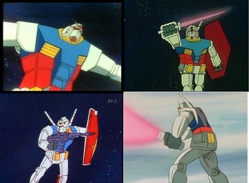 初代ガンダム 1stガンダム 作画 崩壊 17