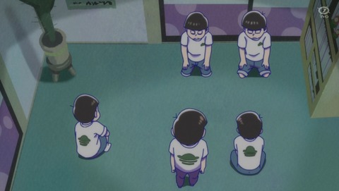 おそ松さん 4期 3話 感想 雷雨と角刈り 33