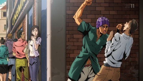 ジョジョ 5部 第8話 感想 アンラッキーナンバー4 黄金の風 あにこ便