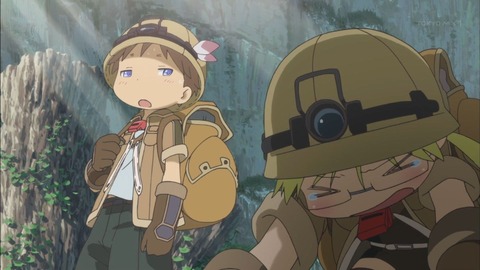 メイドインアビス 第1話 感想 つるはし持ってマイニング あにこ便