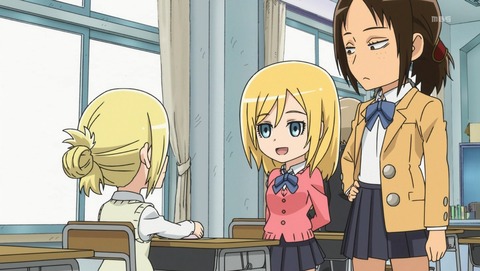 進撃 巨人中学校 第3話 感想 ツンデレ美少女jcと化したアニ あにこ便