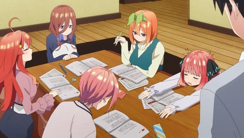 五等分の花嫁 第6話 感想 赤点回避だけじゃ満足できない 2期 あにこ便 五等分の花嫁 第6話 感想 赤点回避だけじゃ満足できない 2期 あにこ便