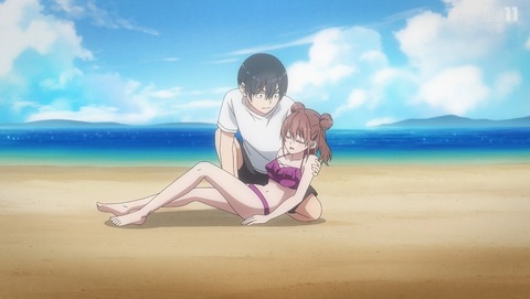 2.5次元の誘惑 23話 感想 漫研 on the beach 25