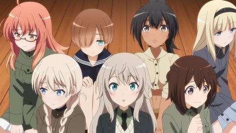 連盟空軍航空魔法音楽隊 ルミナスウィッチーズ 4話 感想 歌を歌おう 24