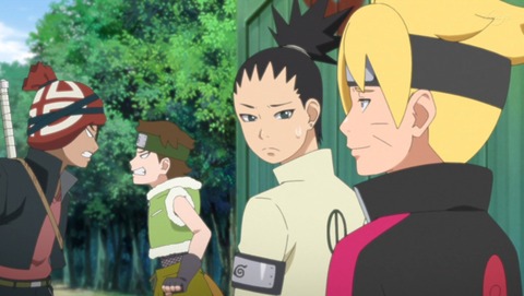 BORUTO ボルト 113話 感想 隊長の素質