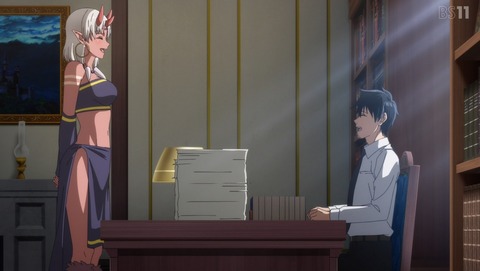 サラリーマンが異世界に行ったら四天王になった話 3話 感想 これでわかった!四天王コミュニケーション 84