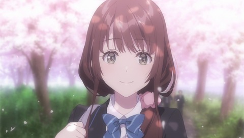 千歳くんはラムネ瓶のなか 1話 感想 春、見上げるおぼろ月 46