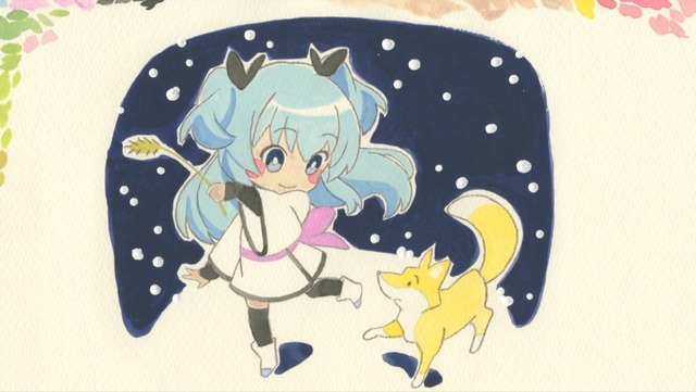 天体のメソッド エンドカード 提供 イラスト 4話