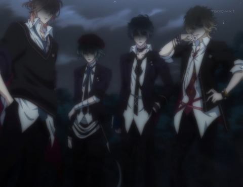 Diabolik Lovers 2期 第1話 感想 乳がなくてビッチでmで豚なヒロインとは More Blood あにこ便