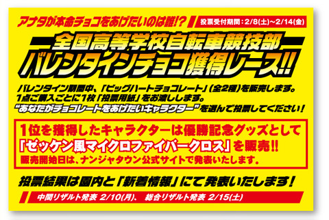 弱虫ペダル ナンジャタウン チョコ