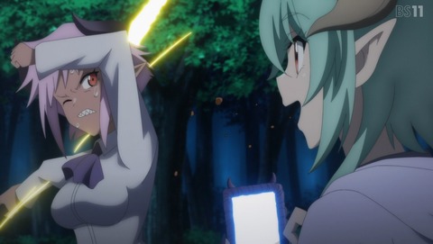 ニートくノ一となぜか同棲はじめました 15話 感想 なぜかバトルアニメになりました 3