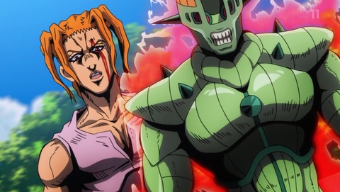 ジョジョ 5部 第8話 感想 アンラッキーナンバー4 黄金の風 あにこ便