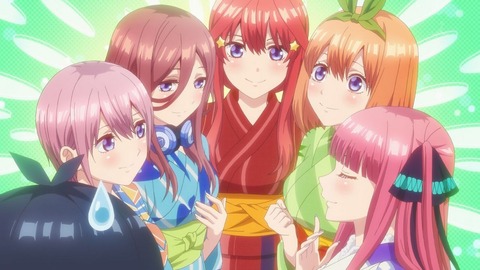 五等分の花嫁 第4話 感想 この姉妹 似ているようで あにこ便 五等分の花嫁 第4話 感想 この姉妹 似ているようで あにこ便
