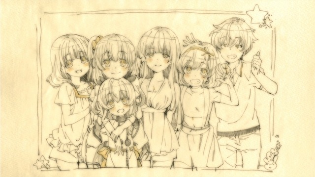 天体のメソッド エンドカード 提供 イラスト 13話 最終話 324