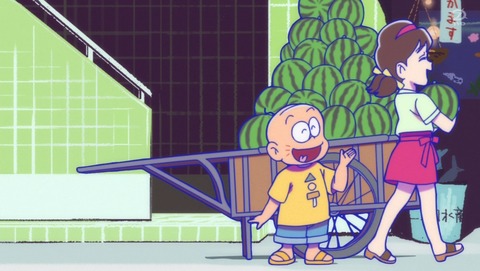 おそ松さん 4期 2話 感想 スイカ星人 91