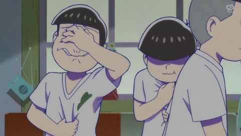 おそ松さん 4期 3話 感想 雷雨と角刈り 96