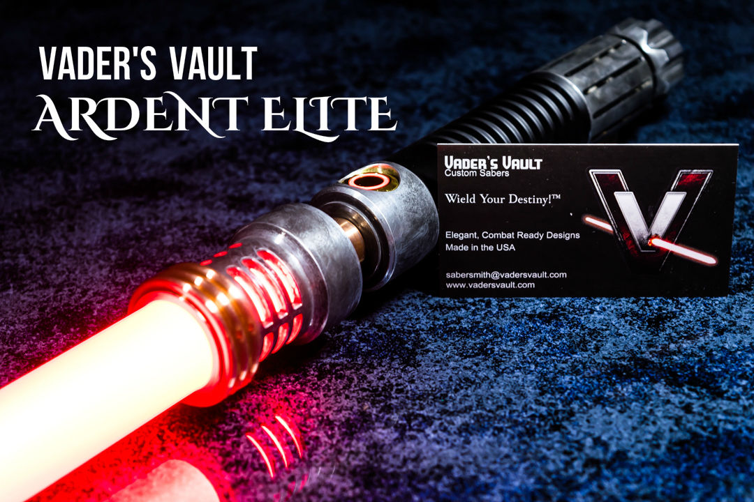 【レビュー】カスタムライトセーバー Vader's Vault ベイダーズ・ヴォルト Ardent Elite アーデント・エリート