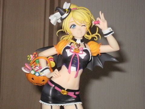 『ラブライブ！』アルファオメガプレミアムバンダイ限定「 絢瀬 絵里　ハロウィンVer1/7スケールフィギュア」レビュー.