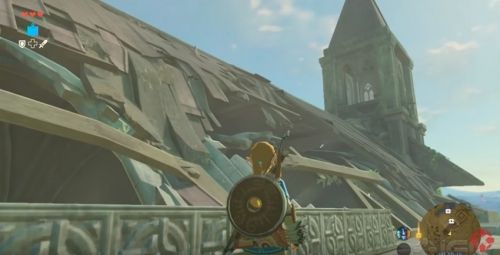 『ゼルダの伝説BotW』、崩壊した神殿の曲を4倍速にすると？