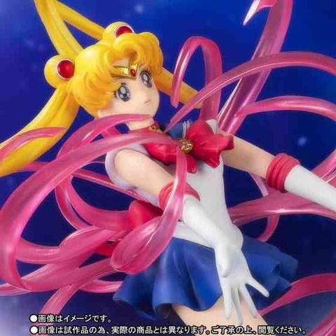 『セーラームーン』Figuarts Zero chouette 「セーラームーン-Moon Crystal Power, Make Up-」変身シーンをイメージしたセーラームーンが登場。受注開始に