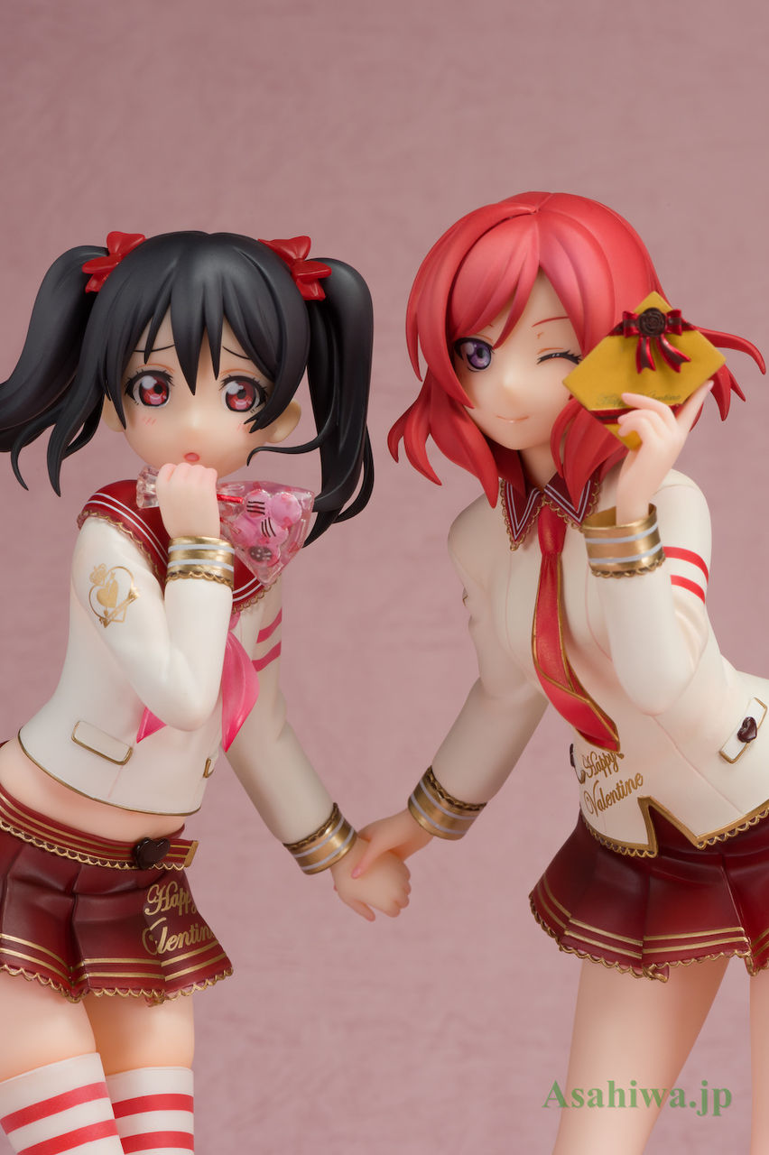 アルター ラブライブ！ スクールアイドルフェスティバル 1/7矢澤にこ＆西木野真姫 バレンタイン編 よつばとフィギュアレビュー