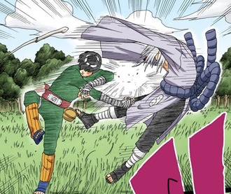 Naruto 裏蓮華後のロックリーの見せ場 ない 漫画まとめ うさちゃんねる