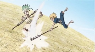 実況【Dr.STONE-ドクターストーン-】15話 感想…ゲスすぎるぞ銀狼 19f2c0b9 s - 実況【Dr.STONE-ドクターストーン-】15話 感想…ゲスすぎるぞ銀狼
