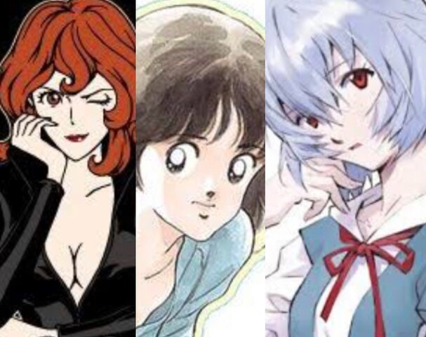 国民的アニメヒロイン 70年代 峰不二子 80年代 浅倉南 90年代 綾波レイ 00年代 なし 10年代 なし