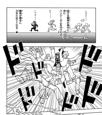 【ハンターハンター】ガム解除したからってクロロの方には観客飛んでいかなくない？