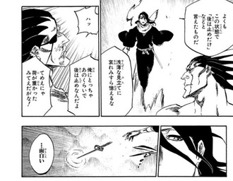 Bleach 剣八と白哉 仲がいい 画像 漫画まとめ うさちゃんねる