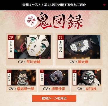 鬼滅の刃 下弦の鬼 声優が豪華すぎる 漫画まとめ うさちゃんねる 鬼滅の刃 下弦の鬼 声優が豪華すぎる 漫画まとめ うさちゃんねる