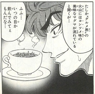 トリコに出てくるコンソメマグマwww