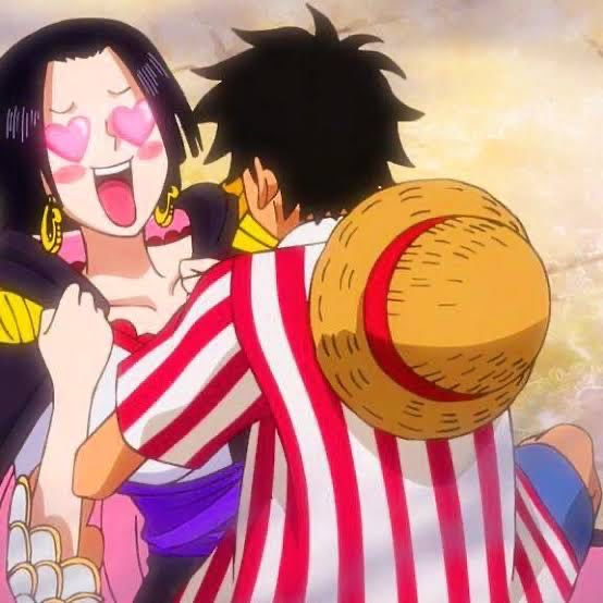 ワンピース ルフィとハンコックだよな ねいろ速報さん