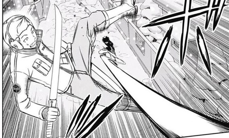 ワールドトリガー ミデンで流行っている弧月は重量かある上に手で持つ必要があり時代遅れだ 時代はスコーピオンを求めている 漫画まとめ うさちゃんねる