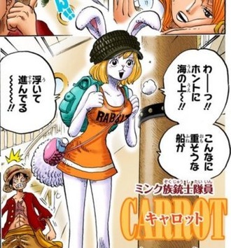 ワンピース キャロット可愛すぎない ねいろ速報さん