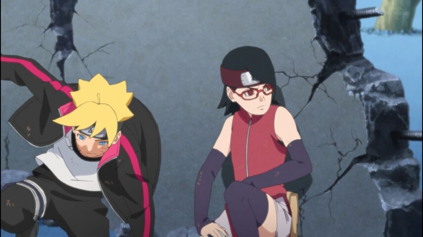 Boruto ボルト 175話 感想 サラダの写輪眼 二つ巴に ねいろ速報さん