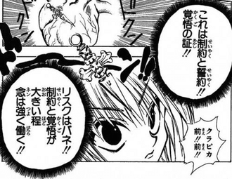 【ハンターハンター】制約と誓約って主観なんかな