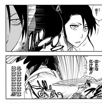 Bleach 朽木白哉 夜一の胸に反応しない 画像 漫画まとめ うさちゃんねる