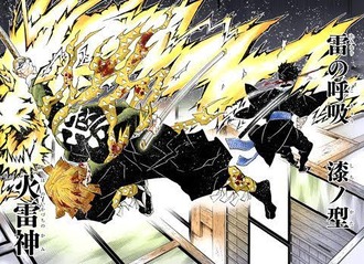 【鬼滅の刃】善逸の火雷神www