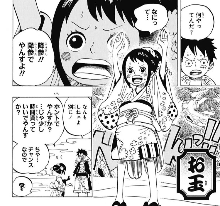 ワンピース 第911話 感想 ホーキンスがカイドウの部下に お玉は能力者 エースとの約束 ねいろ速報さん