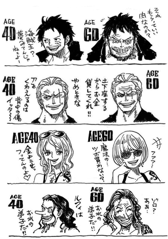 ワンピース 40歳60歳 ナミだけ若すぎない 画像 ねいろ速報さん ワンピース 40歳60歳 ナミだけ若すぎない 画像 ねいろ速報さん