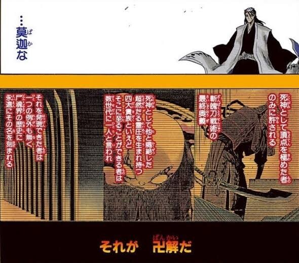 Bleach 白哉 卍解を習得した者は一人の例外もなく尸魂界の歴史に名を残す ねいろ速報さん
