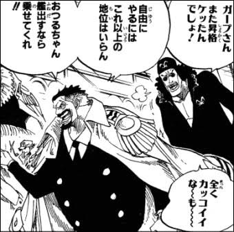 ワンピース ガープ 自由にやるのには中将以上の地位はいらん ねいろ速報さん