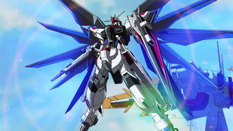 ガンダムSEEDの35話「舞い降りる剣」の一場面