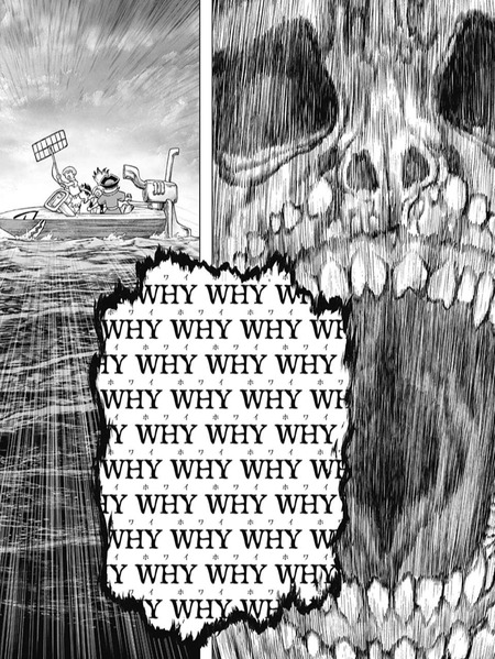Dr Stone ドクターストーン 95話 感想 Whyって叫んでる奴誰だ 漫画まとめ うさちゃんねる Dr Stone ドクターストーン 95話 感想 Whyって叫んでる奴誰だ 漫画まとめ うさちゃんねる