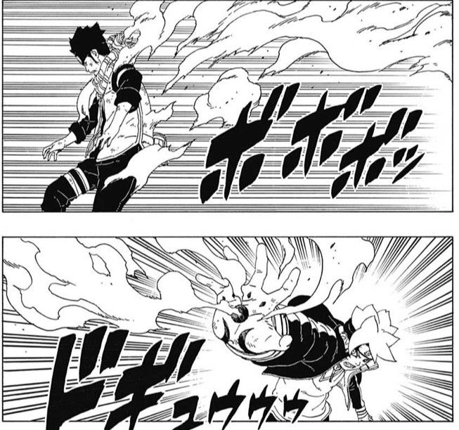 漫画 Boruto ボルト Naruto 第23話 感想 ボルト覚醒 楔 カーマ 現る ついにカワキ登場 果心居士が螺旋丸 自来也か ねいろ速報さん