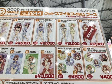 【五等分の花嫁】水着抱き枕カバー、一番最初に完売したのはあのキャラ 83c58f33 s - 【五等分の花嫁】水着抱き枕カバー、一番最初に完売したのはあのキャラ